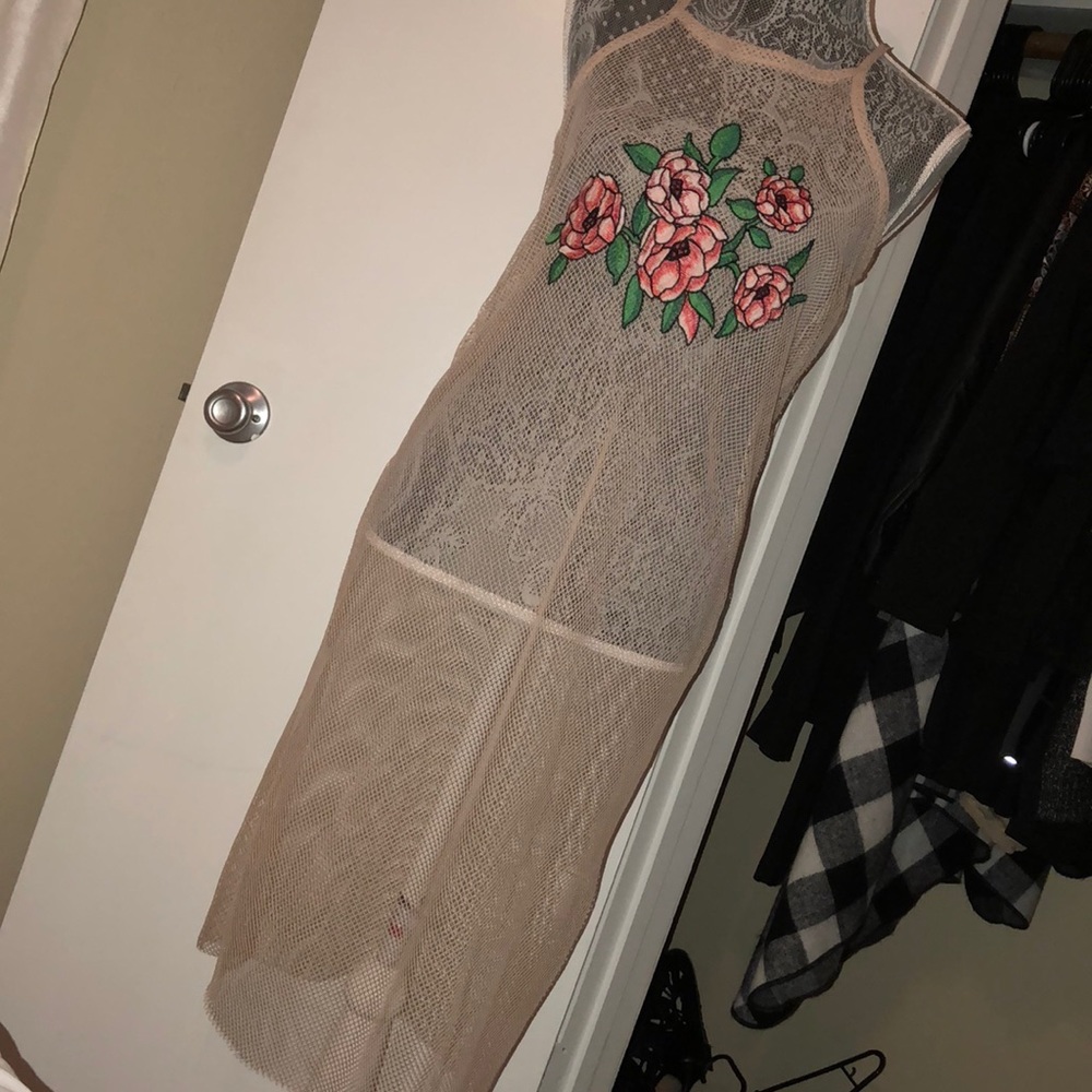See through dress